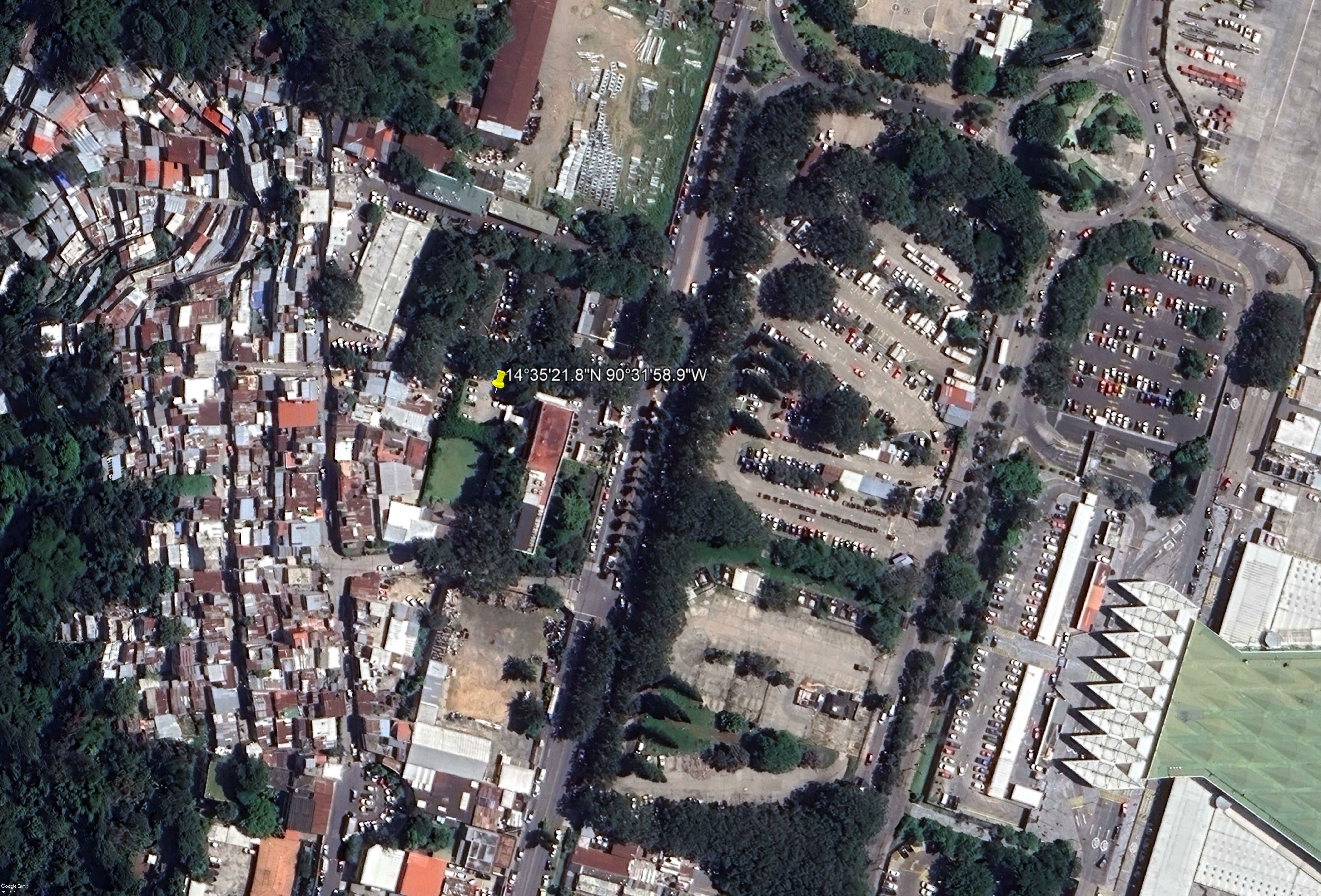 Mapa satelital del proyecto